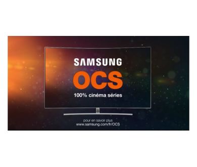 TV Samsung : 6 mois d’abonnement OCS offerts jusqu'au 23 juillet