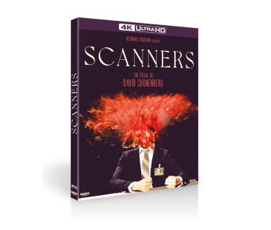 Scanners (1981) de David Cronenberg le 26 mai en France en 4K Ultra HD Blu-ray