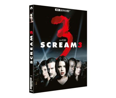 Scream 3 : Après le Steelbook, une édition simple 4K Ultra HD Blu-ray le 24 janvier