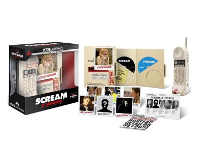 Scream (1996) en coffret collector 4K Ultra HD Blu-ray le 16 décembre pour ses 30 ans