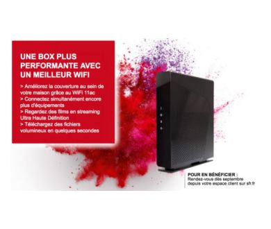 SFR : Une nouvelle Box 4K pour les clients ADSL à la rentrée