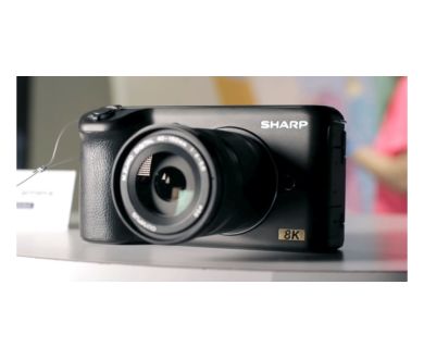 CES 2019 : Sharp dévoile la caméra 8K la moins cher du marché !