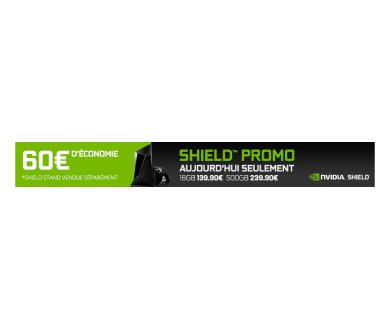 Prime Day 2016 : Le Shield de NVIDIA à 139.90 euros !