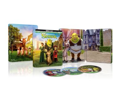 Shrek (2001) de retour en Steelbook 4K Ultra HD Blu-ray pour ses 25 ans en novembre