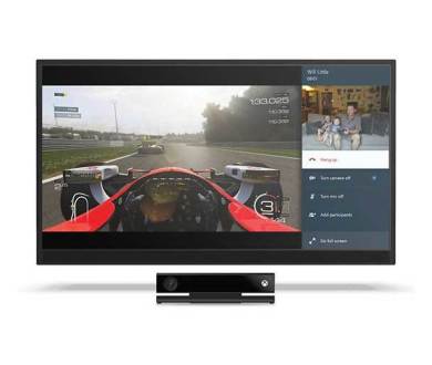 L’application Skype en mode Snap sur Xbox One