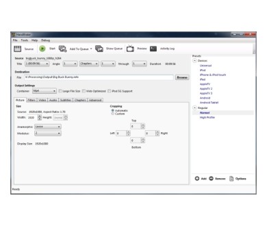 HandBrake 0.10 : Le logiciel d’encodage gratuit intègre le H.265