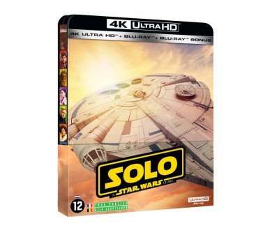 Solo : A Star Wars Story : En France le 28/09 et visuels du Steelbook Ultra HD Blu-ray