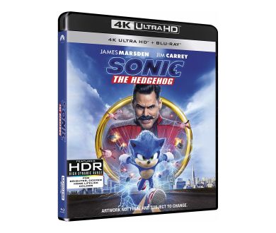 Sonic, Le Film déjà aperçu en 4K Ultra HD Blu-ray chez Paramount