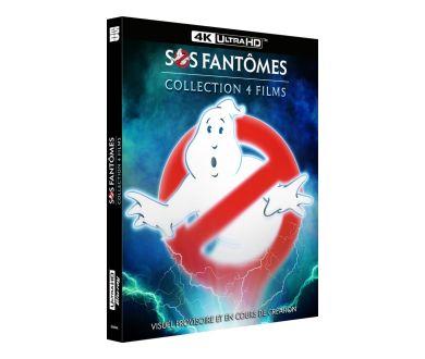 SOS Fantômes : Un coffret Collection 4 films en 4K Ultra HD Blu-ray le 14 août en France