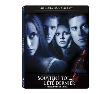 Souviens-toi… l'été dernier (1997) ressort le 2 juillet en Steelbook 4K Ultra HD Blu-ray en France