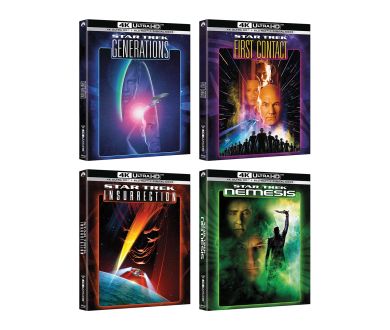 Star Trek - The Next Generation (1994-2002) : Les 4 films le 4 avril aux USA en 4K Ultra HD Blu-ray