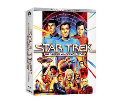 Star Trek : Les 4 films originaux à partir du 7 septembre en coffret 4K Ultra HD Blu-ray