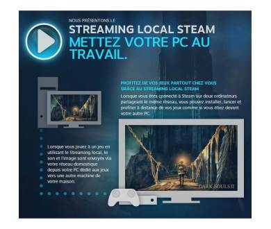 SteamOS : Le Streaming Local débarque !