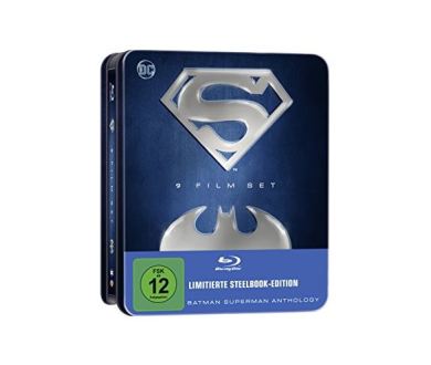 Un coffret Blu-ray Steelbook spécial Superman et Batman en octobre
