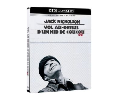 Vol au-dessus d’un nid de coucou (1975) le 17 décembre en France en Steelbook 4K UHD Blu-ray