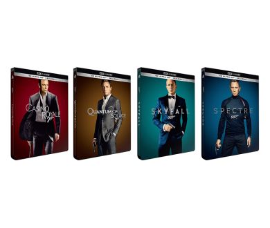 James Bond : les éditions 4K Blu-ray individuelles (Daniel Craig) reportées