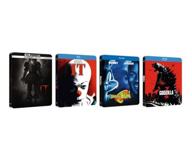 Ça, Space Jam et Godzilla réédités au format Steelbook chez Warner France