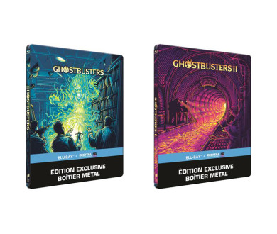 MAJ : SOS Fantômes 1 et 2 disponibles en Blu-ray Steelbook Popart