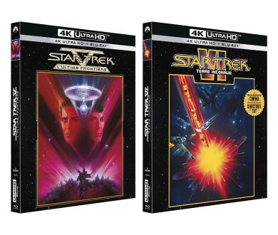 Star Trek V et Star Trek VI le 5 avril en éditions individuelles 4K UHD Blu-ray