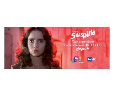 Suspiria diffusé à la TV italienne en 4K le 12 décembre