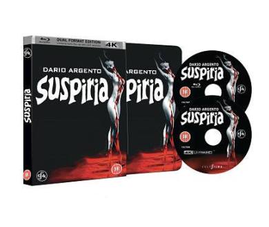MAJ Vidéo : Suspiria de Dario Argento en édition limitée 4K Ultra HD Blu-ray