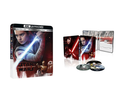MAJ : Star Wars - Les Derniers Jedi : Le 20 avril en 4K Ultra HD Blu-ray (avec Dolby Vision et Atmos)