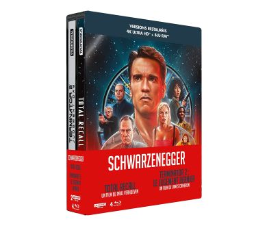 Terminator 2 + Total Recall dans un nouveau coffret Steelbook 4K Ultra HD Blu-ray le 28/09