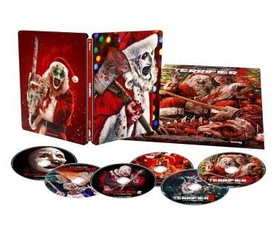La Trilogie Terrifier de retour en Steelbook 4K Ultra HD Blu-ray le 3 décembre en France