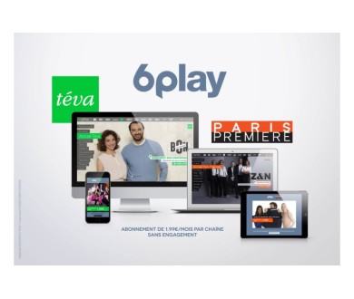 Paris Première et Téva accessibles via 6Play