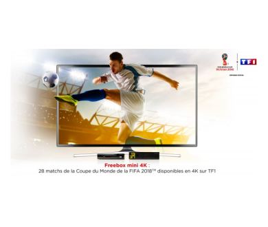 TF1 4K débarque chez Free sur le canal 101
