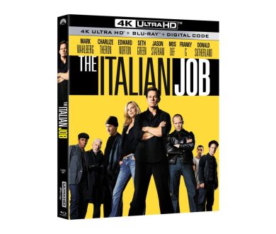 The Italian Job (2003) en 4K Ultra HD Blu-ray pour son 20ème anniversaire aux USA