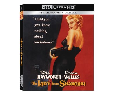 La Dame de Shanghai (1947) dès le 23 juillet prochain chez Sony Pictures en 4K UHD Blu-ray