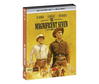 Les Sept Mercenaires (1960) pour la 1er fois en 4K Ultra HD Blu-ray le 21 février 2023