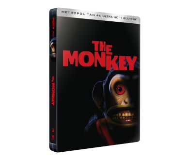 MAJ : The Monkey (2025) le 12 juillet prochain en France en Steelbook 4K Ultra HD Blu-ray