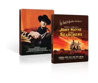 La Prisonnière du Désert (1956) de John Ford le 20 juillet en Steelbook 4K Ultra HD Blu-ray (UK, avec VF)