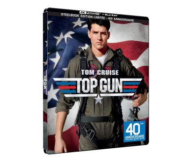 Top Gun (1986) de retour le 13 mai en Steelbook 4K Ultra HD Blu-ray pour ses 40 ans