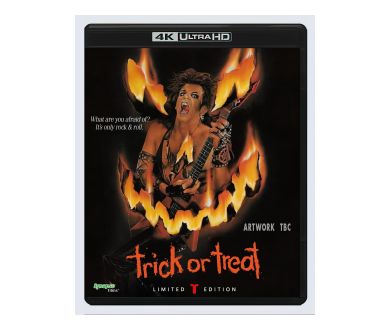 Trick or Treat (1986) confirmé en 4K Ultra HD Blu-ray courant 2023