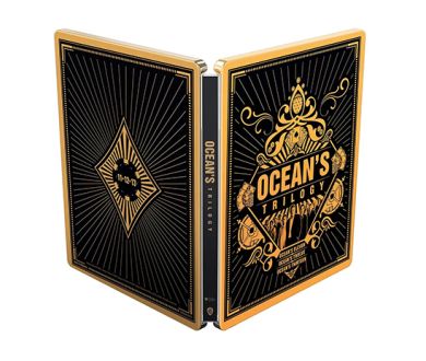La Trilogie Ocean's (11 + 12 + 13) en précommande Steelbook 4K UHD Blu-ray