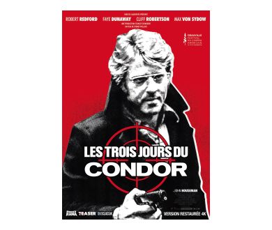 Les 3 Jours du Condor (Restauration 4K) : Sortie cinéma et Ultra HD Blu-ray officialisées