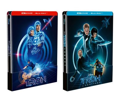 Tron (1982) et Tron : L’Héritage (2010) le 8 octobre en France en 4K Ultra HD Blu-ray