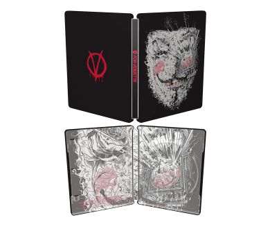 V pour Vendetta (2006) en Steelbook 4K Ultra HD Blu-ray (Mondo) le 13 décembre