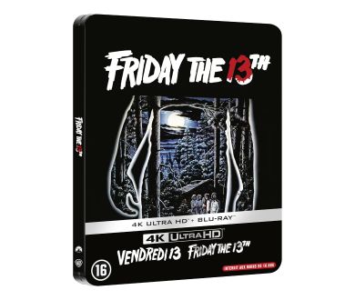 MAJ : Vendredi 13 (1980) en précommande Steelbook 4K Ultra HD Blu-ray en France