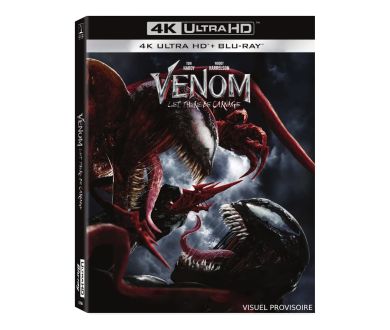 Venom : Let There Be Carnage le 23 février 2022 en 4K Ultra HD Blu-ray