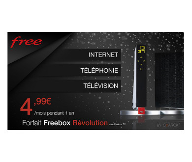 Freebox Révolution : Une offre imbattable sur Vente Privee