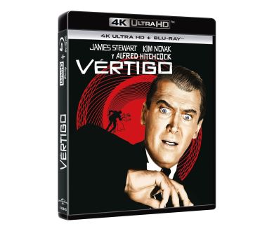 Sueurs Froides (1958) d'Alfred Hitchcock en édition simple 4K Ultra HD Blu-ray le 26 juin