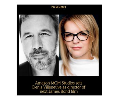 Un nouveau chapitre pour James Bond : Denis Villeneuve aux commandes