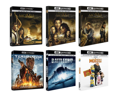 Terminator Genisys, La Momie... : Ultra HD Blu-ray confirmés en France pour juin !