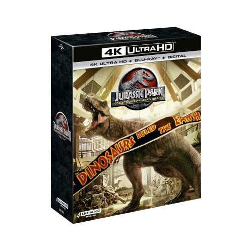 Intégrale Jurassic Park en 4K Ultra HD Blu-ray le 22 mai : Visuels et précommandes !