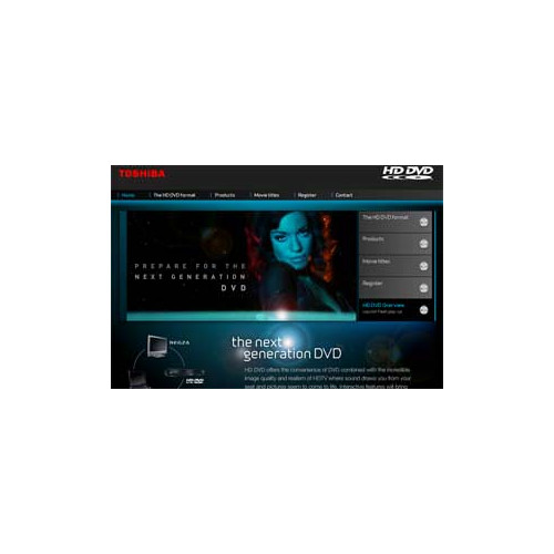Europe : Ouverture du site de promotion du HD-DVD chez Toshiba !