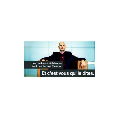 Les téléspectateurs européens préfèreraient l'image du Plasma !